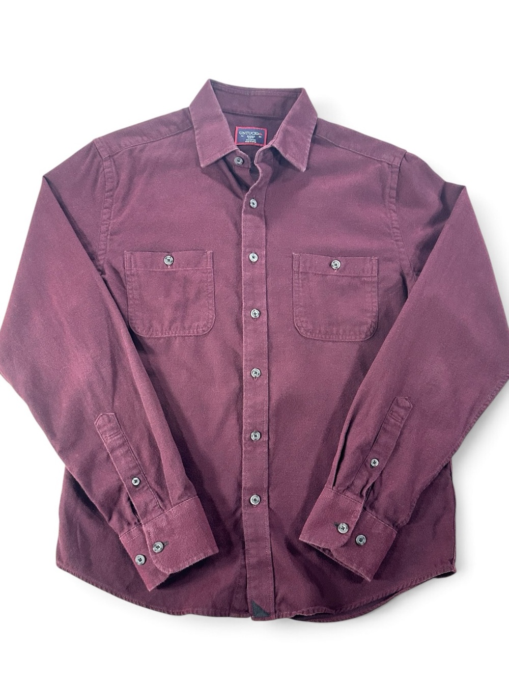 UNTUCKit Men's S Hemsworth Cotton Button-Down Shirt